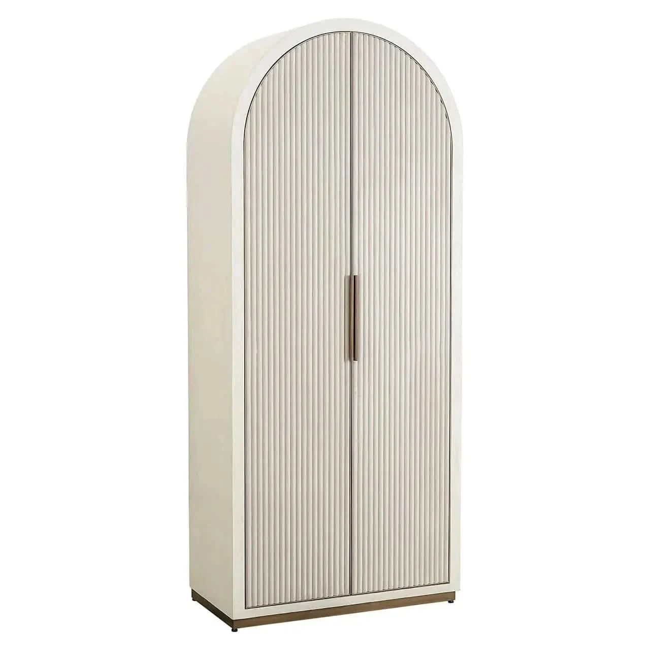 Richmond Interiors Tivoli White Storage Cabinet   Nicholas John Interiors