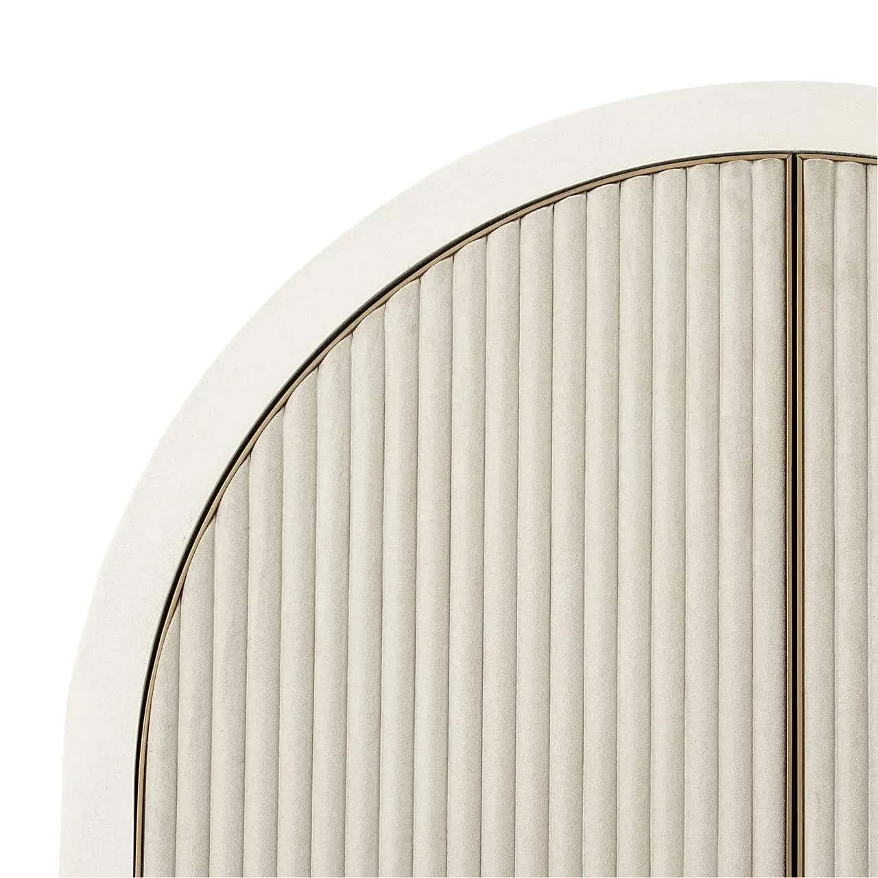 Richmond Interiors Tivoli White Storage Cabinet   Nicholas John Interiors