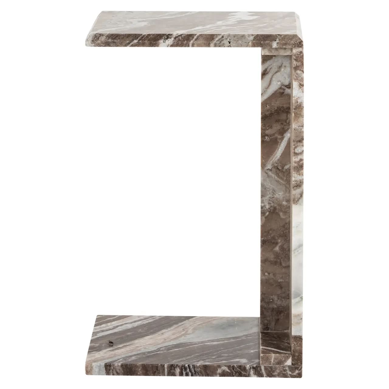 Richmond Interiors Tovek Blush Beige End Table   Nicholas John Interiors