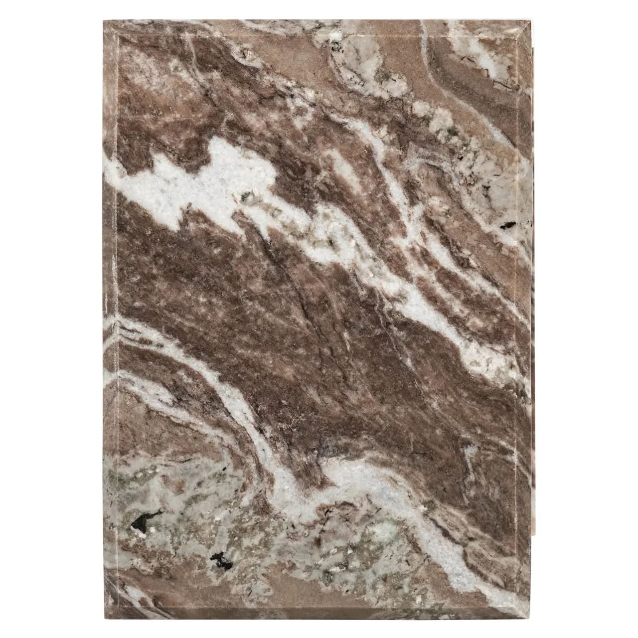 Richmond Interiors Tovek Blush Beige End Table   Nicholas John Interiors