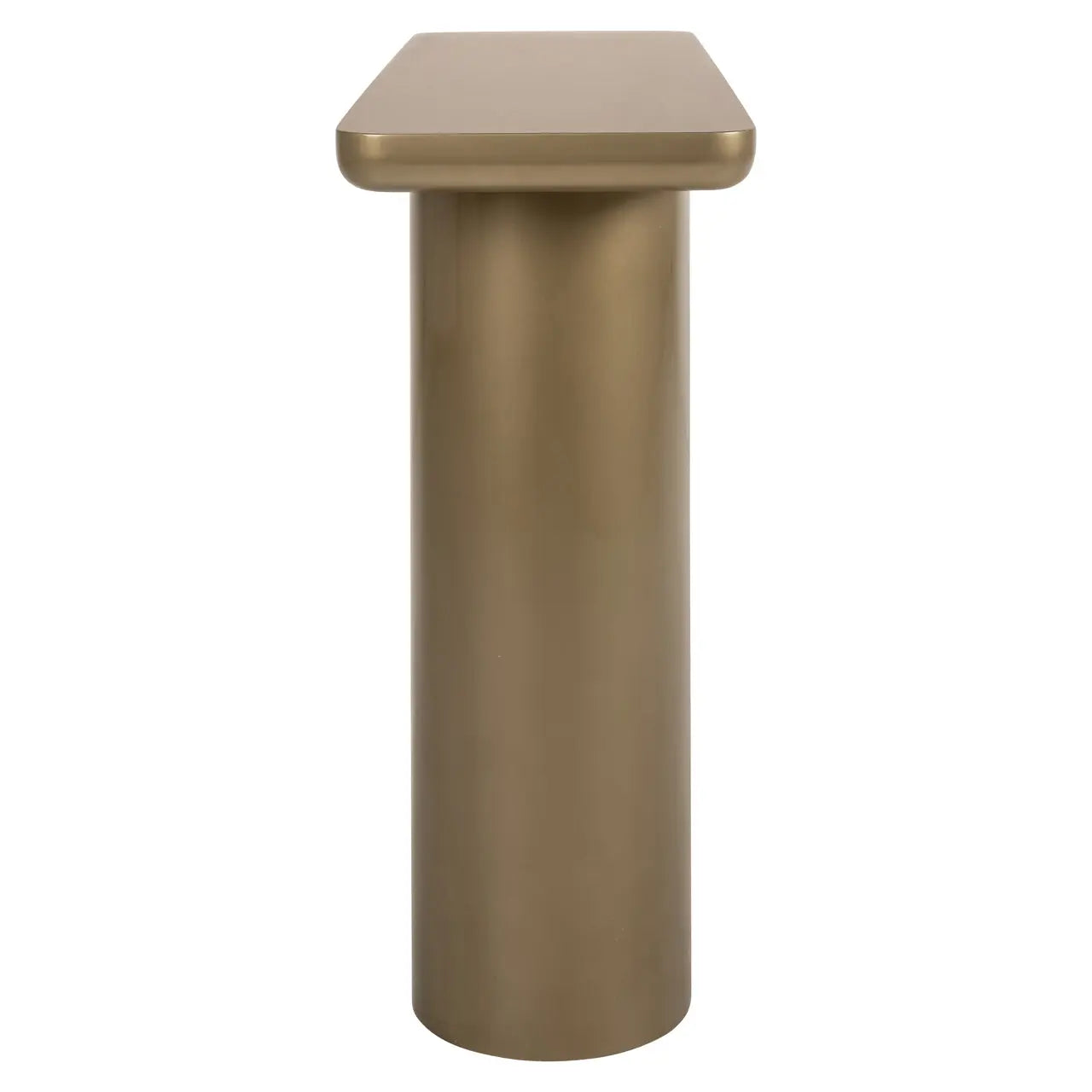 Richmond Interiors Whisker Console Table in Gold  Nicholas John Interiors