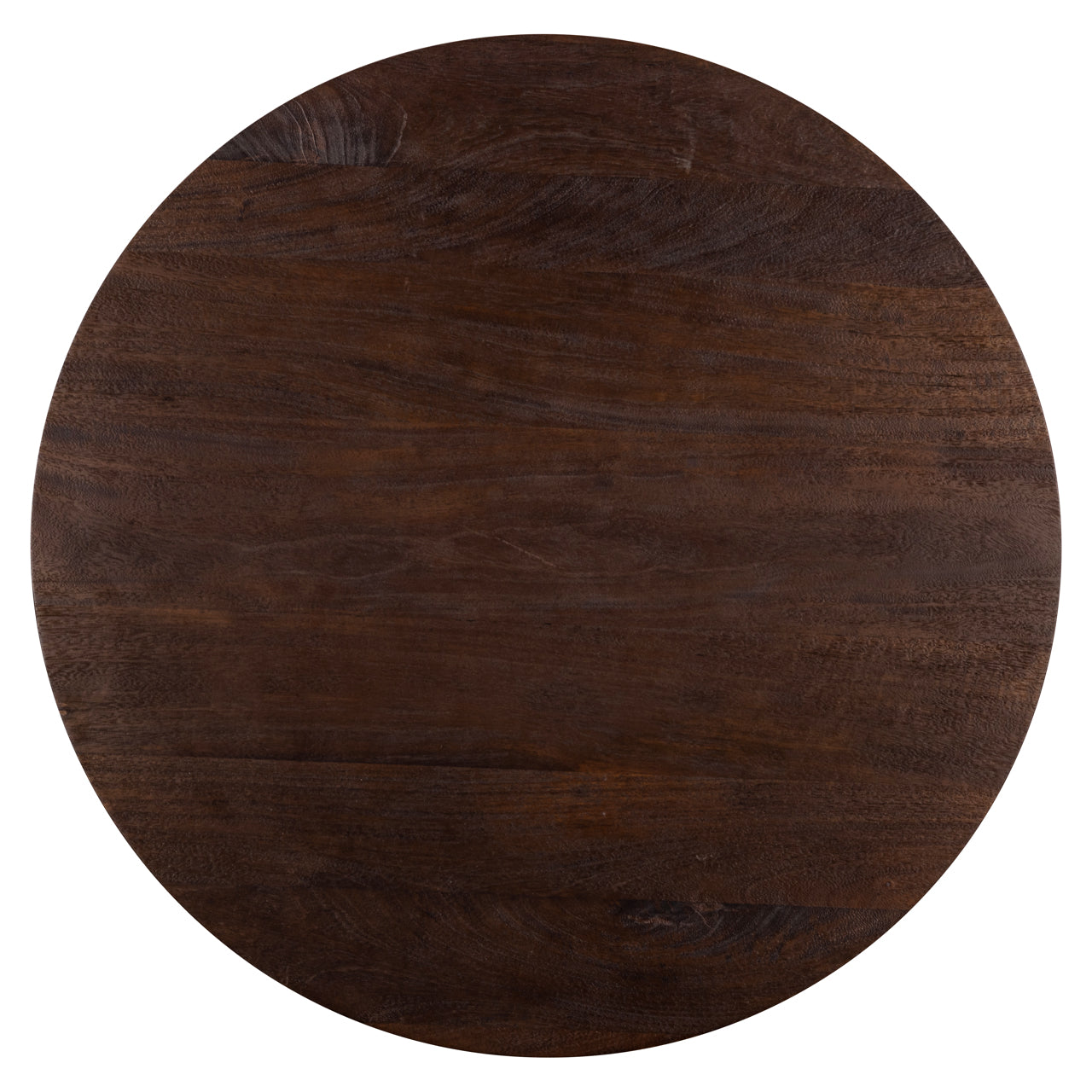 Richmond Interiors Willow 80cm Bistro Table in Dark Brown  Nicholas John Interiors