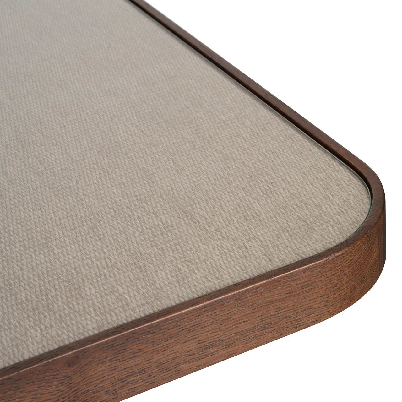 Richmond Interiors Willox Brown 235cm Including Glass Dining Table   Nicholas John Interiors