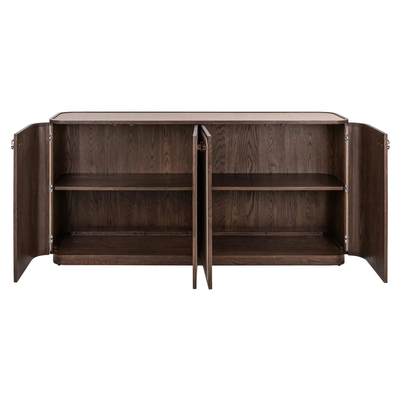 Richmond Interiors Willox Brown 4-Doors Sideboard   Nicholas John Interiors
