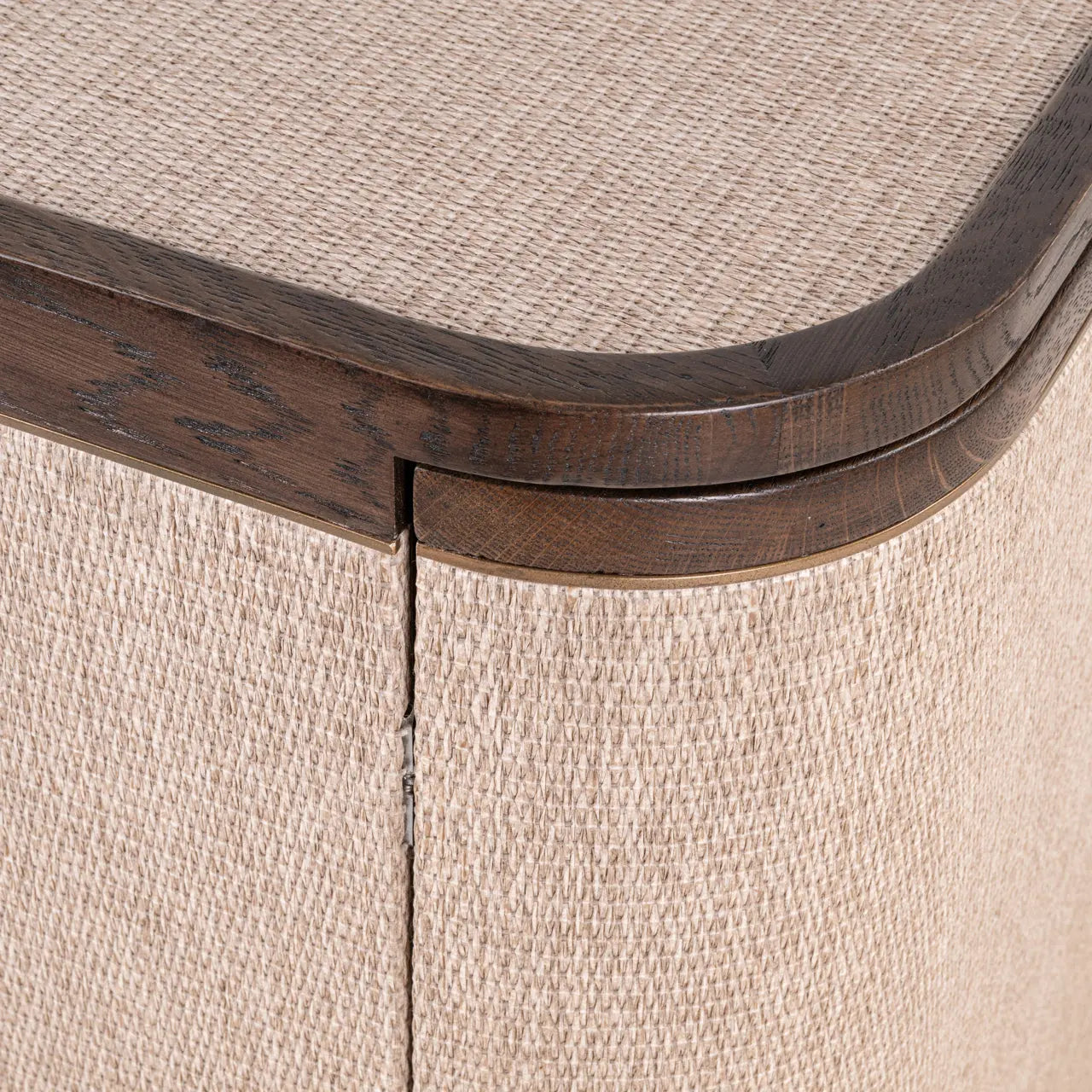 Richmond Interiors Willox Brown 4-Doors Sideboard   Nicholas John Interiors