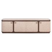 Richmond Interiors Willox Brown 4-Doors TV Cabinet   Nicholas John Interiors