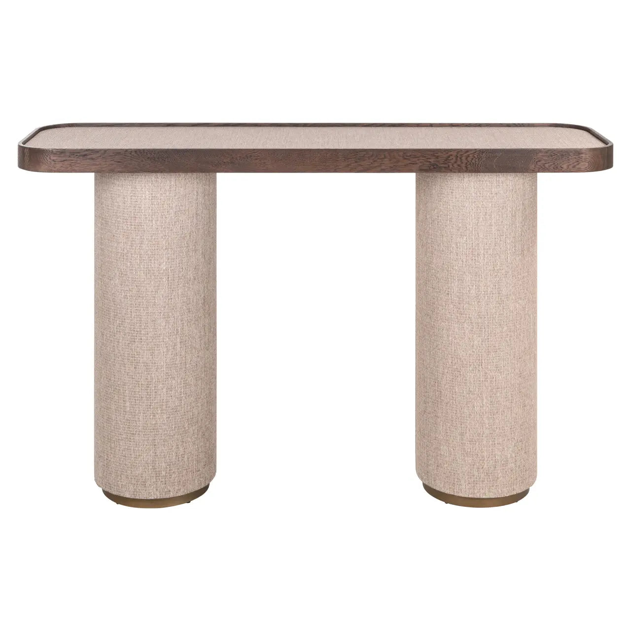 Richmond Interiors Willox Brown Console Table   Nicholas John Interiors