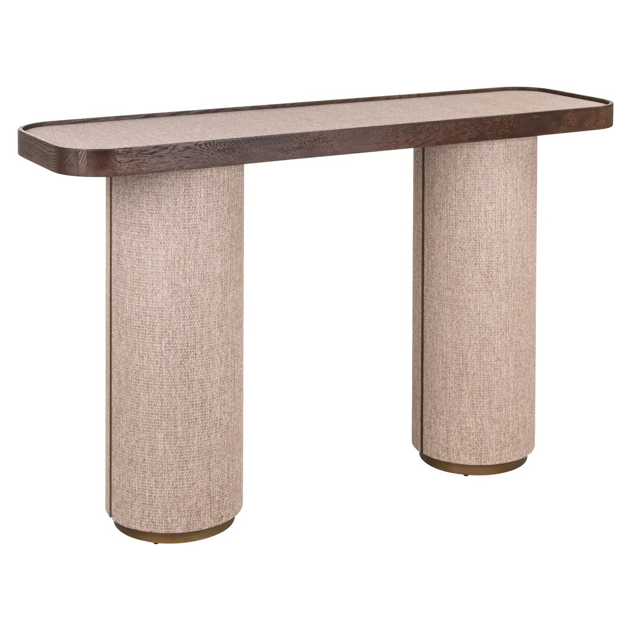 Richmond Interiors Willox Brown Console Table   Nicholas John Interiors