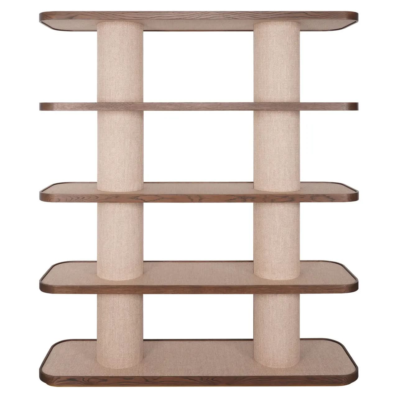 Richmond Interiors Willox Brown Display Cabinet   Nicholas John Interiors