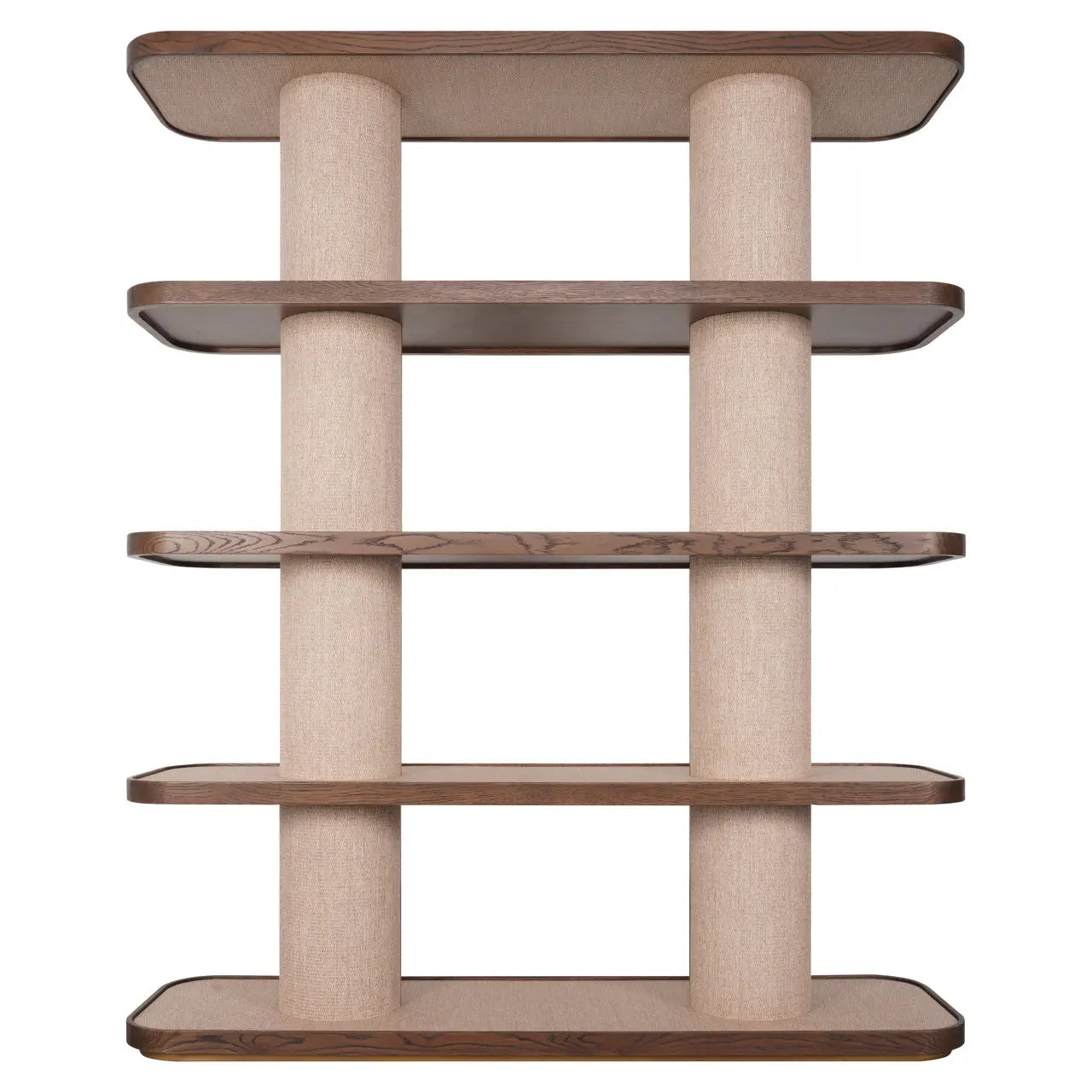 Richmond Interiors Willox Brown Display Cabinet   Nicholas John Interiors