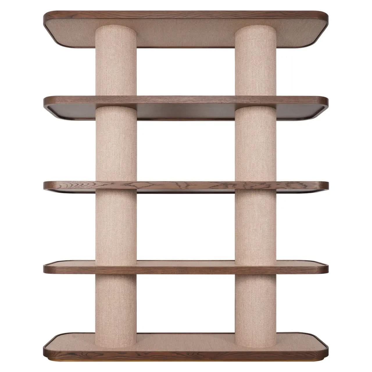 Richmond Interiors Willox Brown Display Cabinet   Nicholas John Interiors