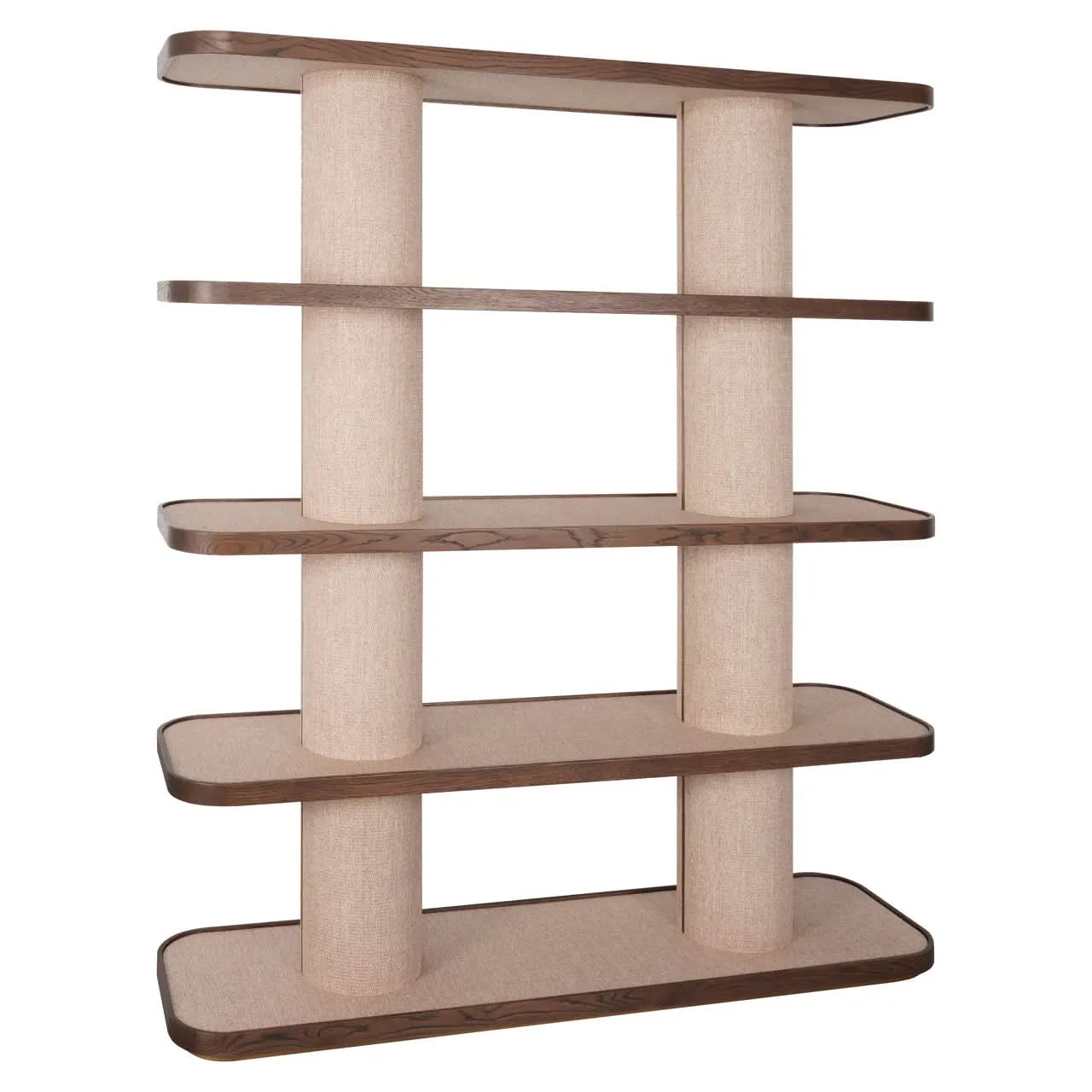 Richmond Interiors Willox Brown Display Cabinet   Nicholas John Interiors