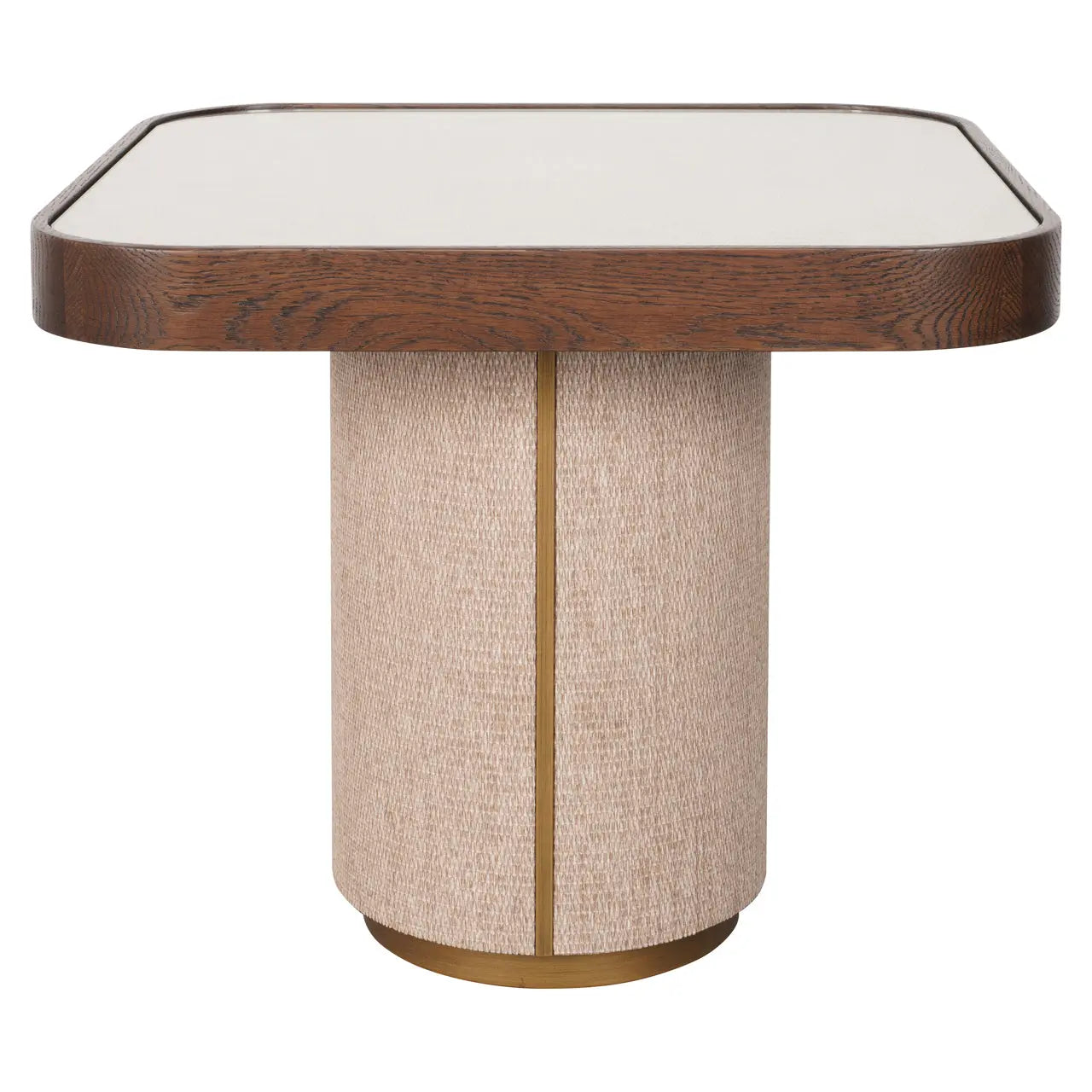 Richmond Interiors Willox Brown Including Glass End Table   Nicholas John Interiors