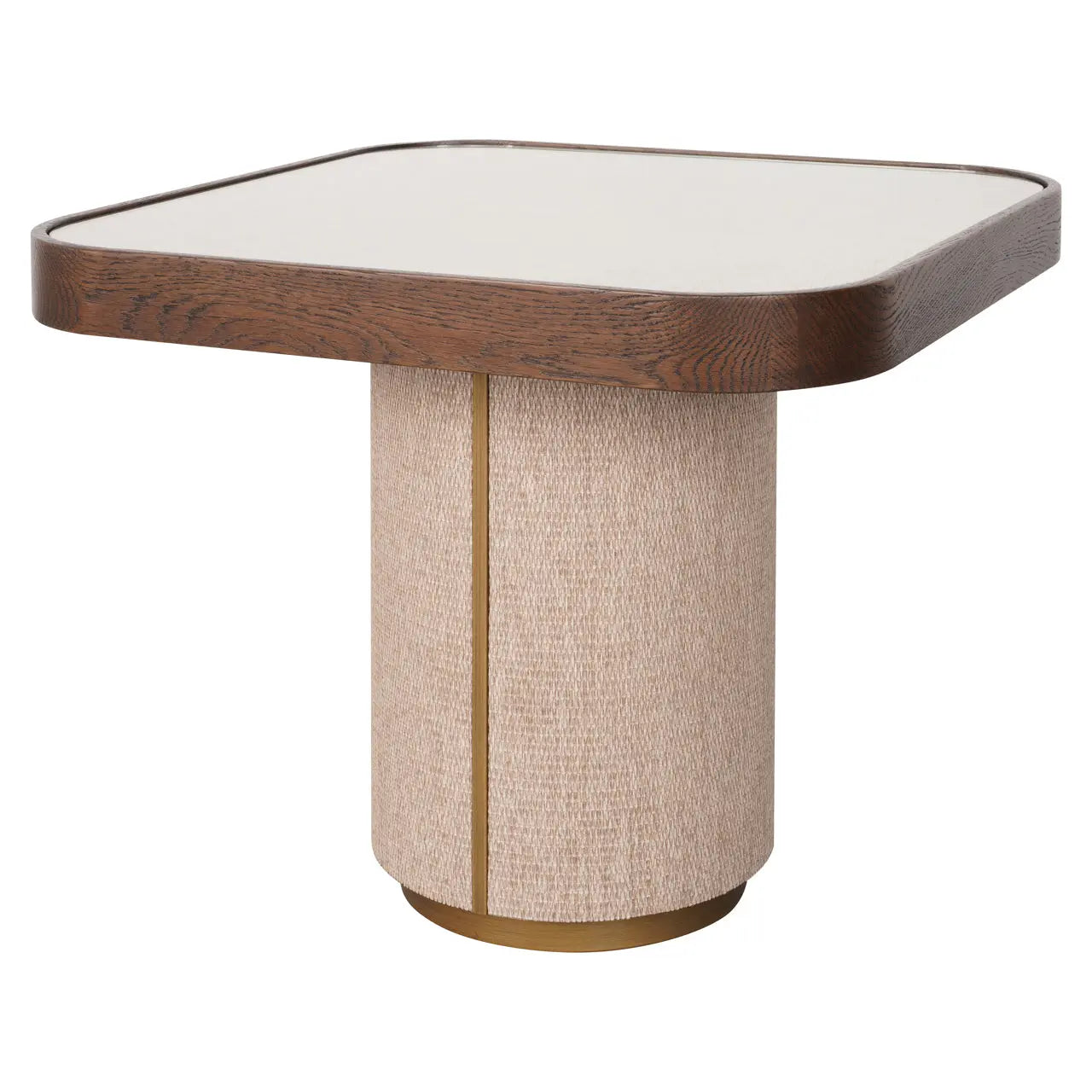 Richmond Interiors Willox Brown Including Glass End Table   Nicholas John Interiors