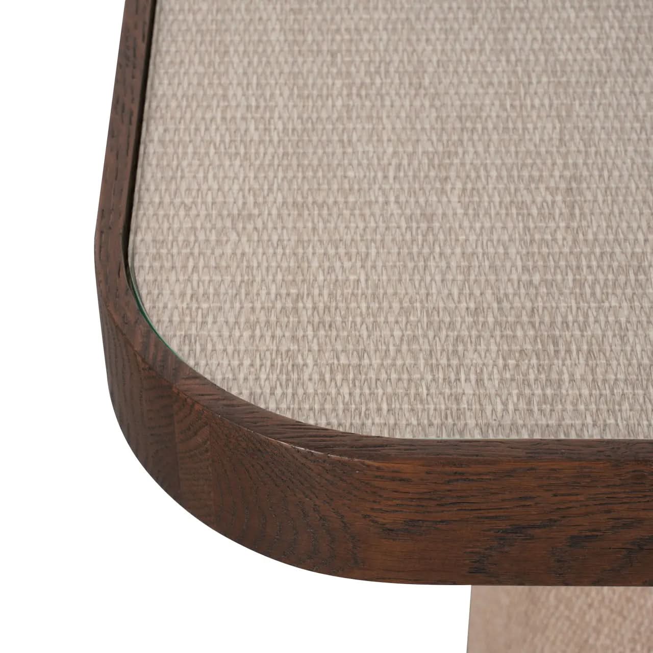 Richmond Interiors Willox Brown Including Glass End Table   Nicholas John Interiors