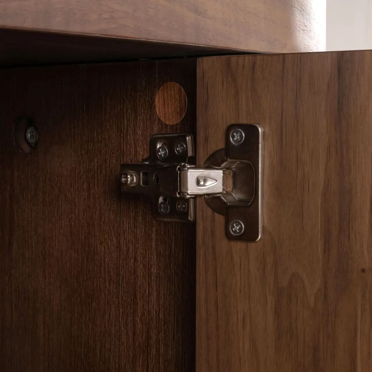 Richmond Interiors Windsor Walnut Display Cabinet   Nicholas John Interiors
