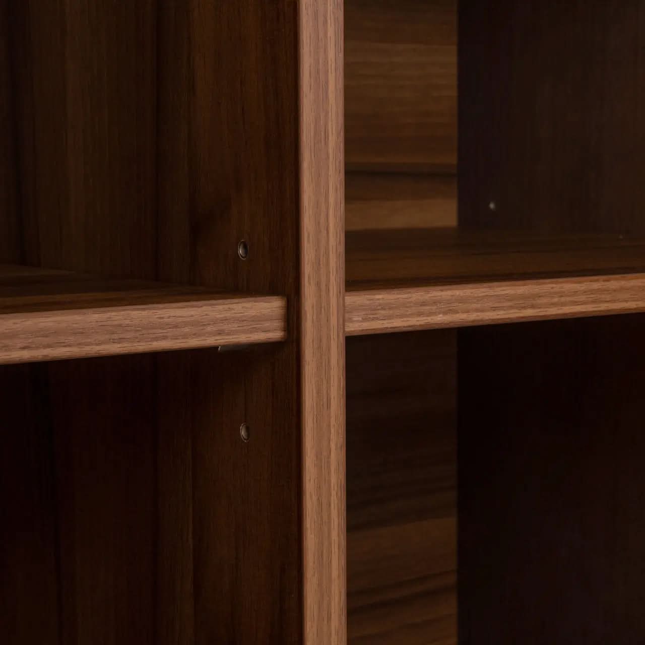 Richmond Interiors Windsor Walnut Display Cabinet   Nicholas John Interiors