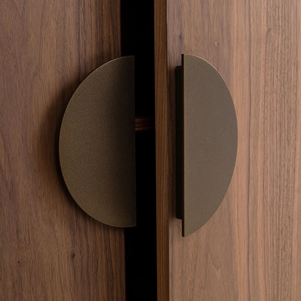 Richmond Interiors Windsor Walnut Display Cabinet   Nicholas John Interiors