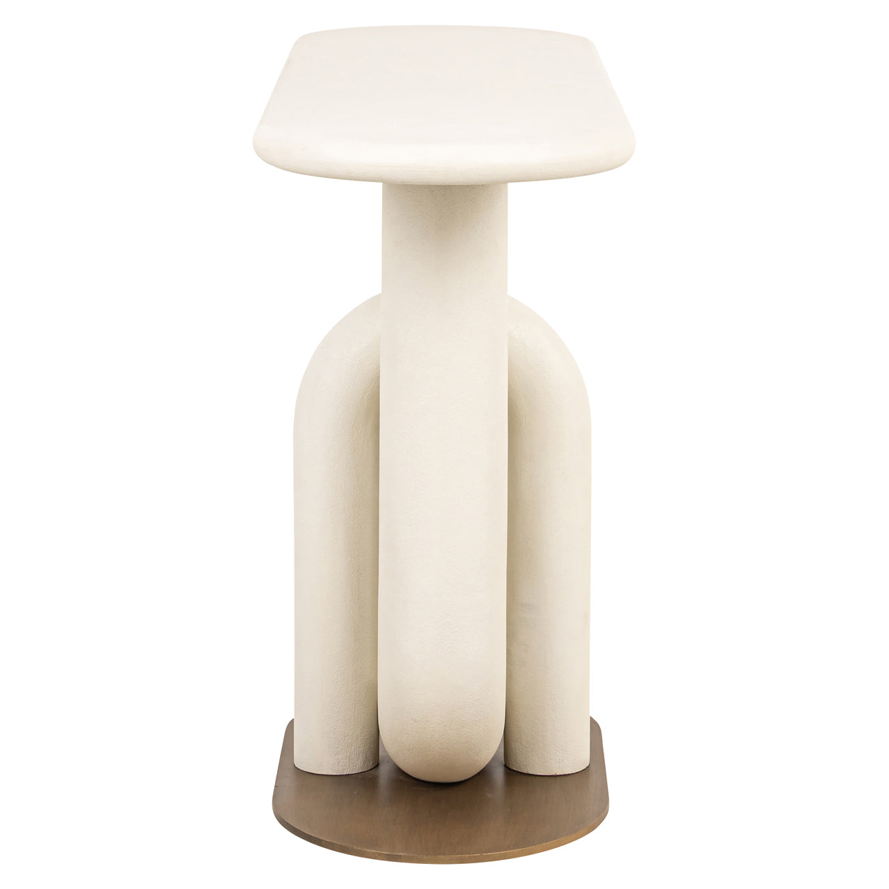 Richmond Interiors Winslow Console in White  Nicholas John Interiors