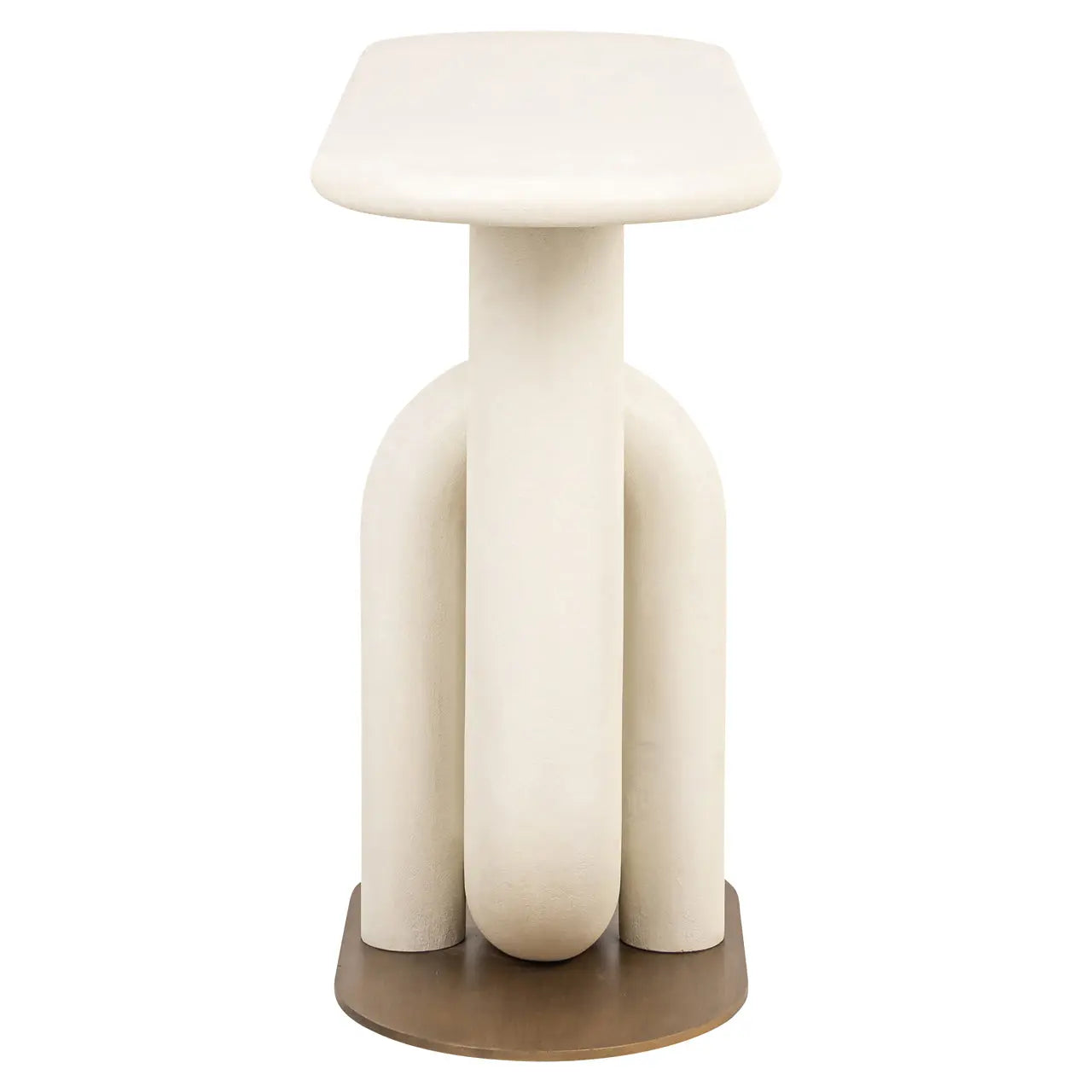 Richmond Interiors Winslow Console in White  Nicholas John Interiors