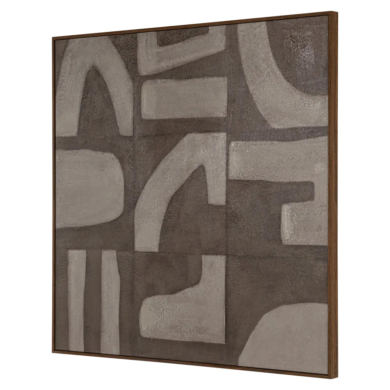 Richmond Interiors Zenith Sand Left Wall Art   Nicholas John Interiors