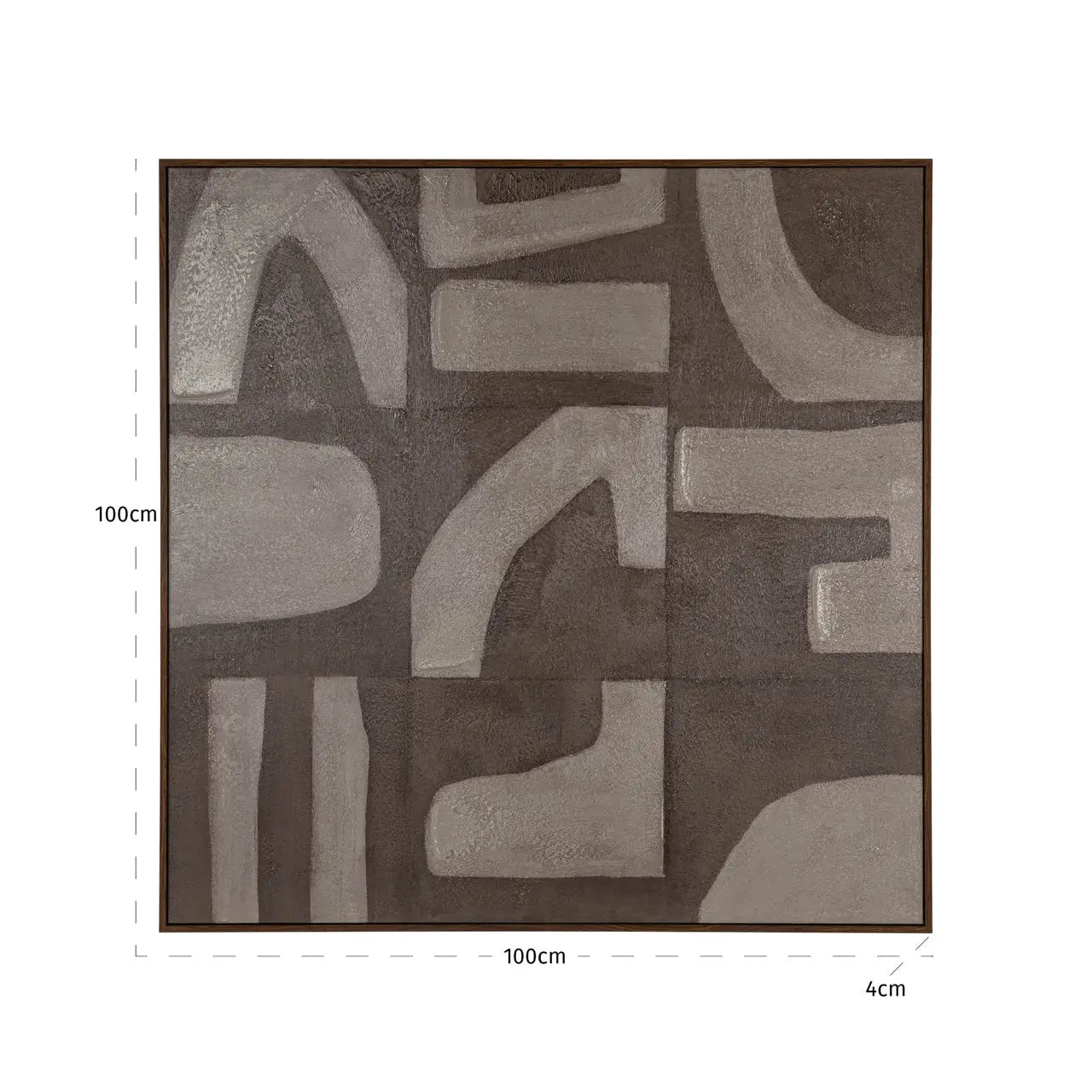 Richmond Interiors Zenith Sand Left Wall Art   Nicholas John Interiors