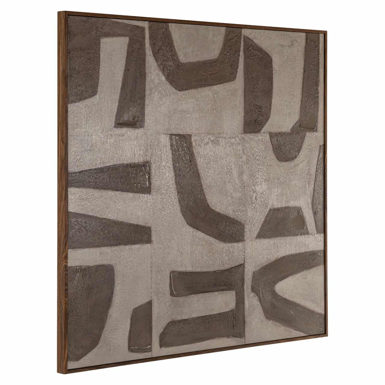 Richmond Interiors Zenith Sand Right Wall Art   Nicholas John Interiors