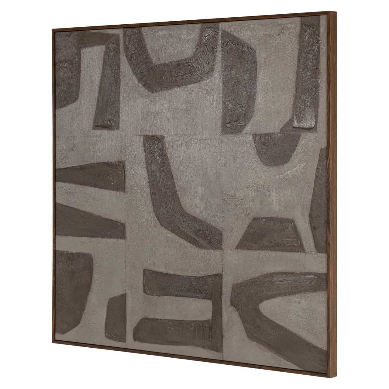 Richmond Interiors Zenith Sand Right Wall Art   Nicholas John Interiors