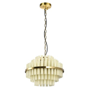 Richmond Interiors Zerine White Chandelier   Nicholas John Interiors