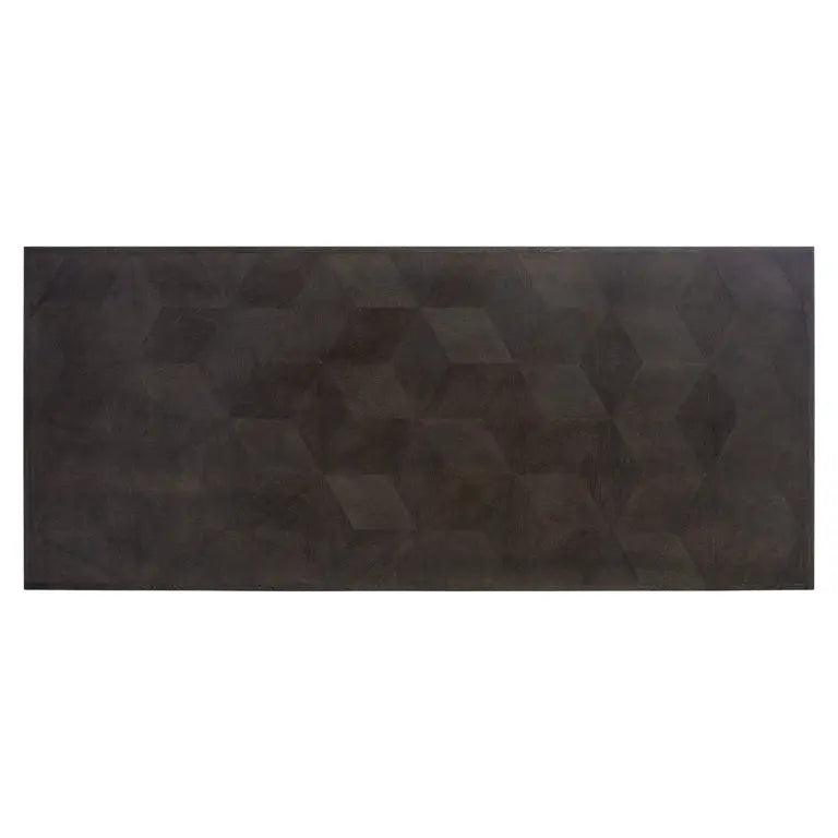Richmond Interiors Luxor Diamond Dining Table in Brown  Nicholas John Interiors