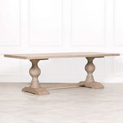 Rustic Wooden Dining Table 240cm   Nicholas John Interiors