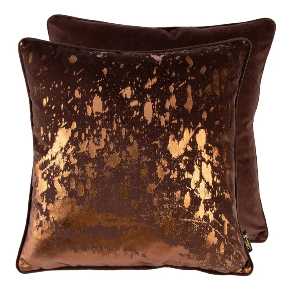 Paul Moneypenny Damnhot Choc Cushion  Nicholas John Interiors