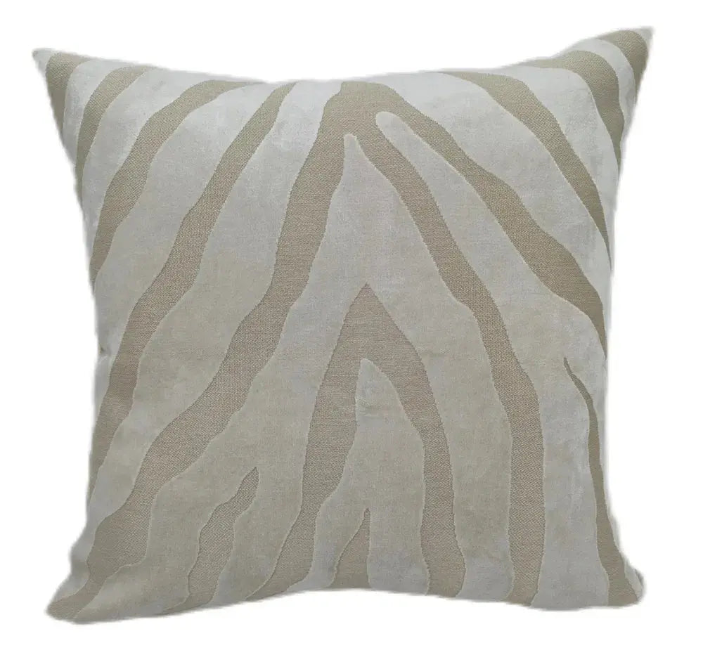 Paul Moneypenny Zebedeedodah Ivory Cushion  Nicholas John Interiors