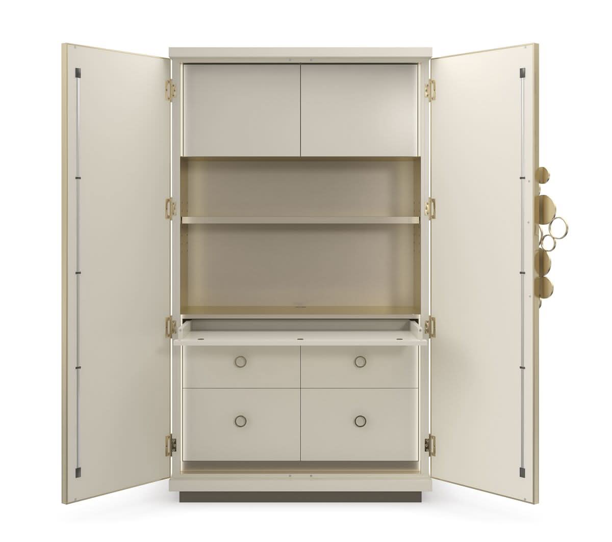 Caracole Skyscraper Cabinet   Nicholas John Interiors
