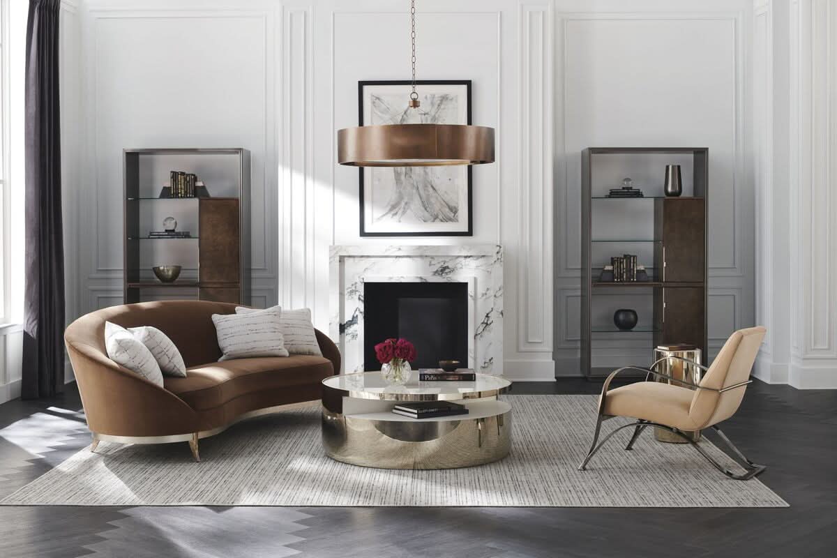Caracole Turn Style Coffee Table   Nicholas John Interiors