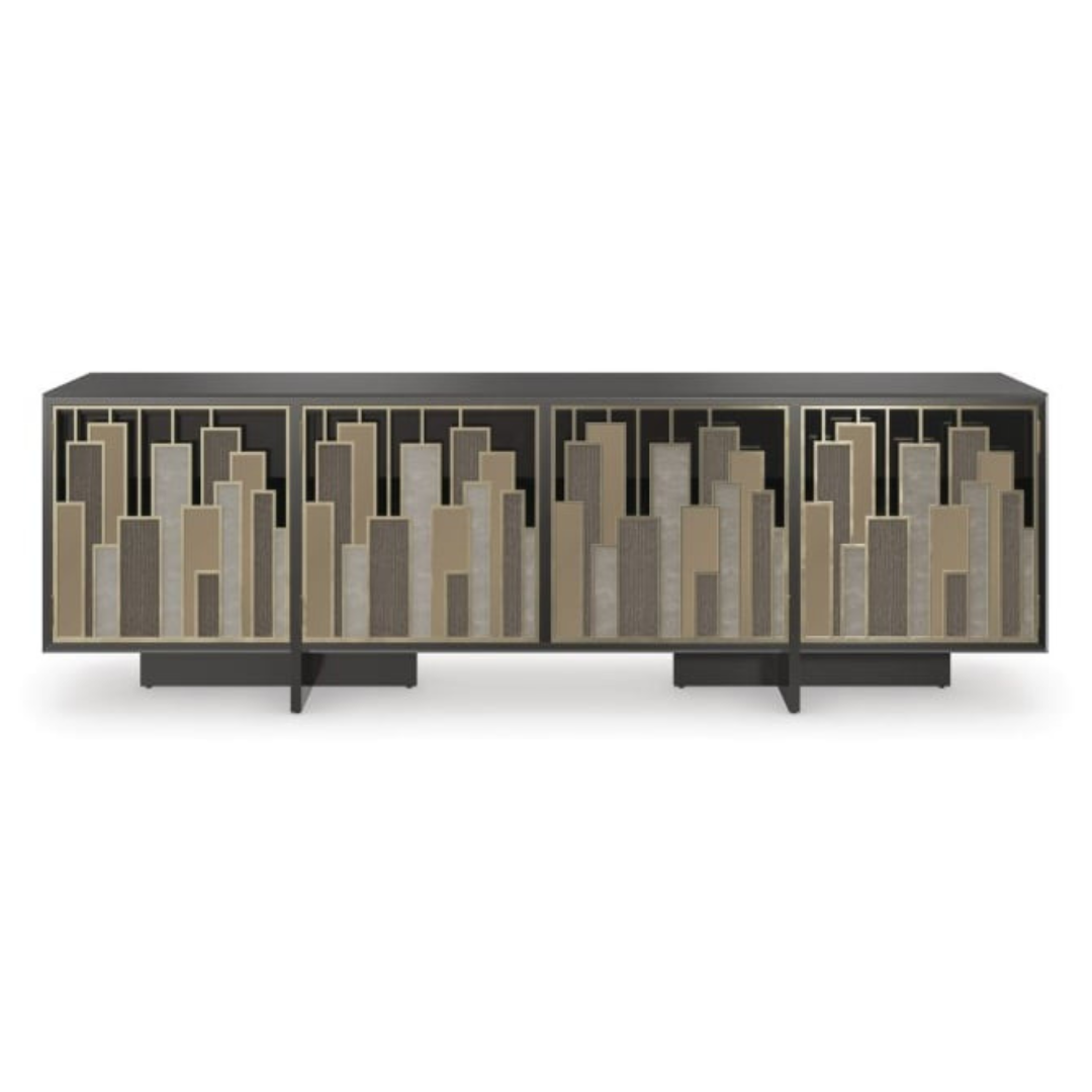 Caracole Midtown TV Cabinet   Nicholas John Interiors