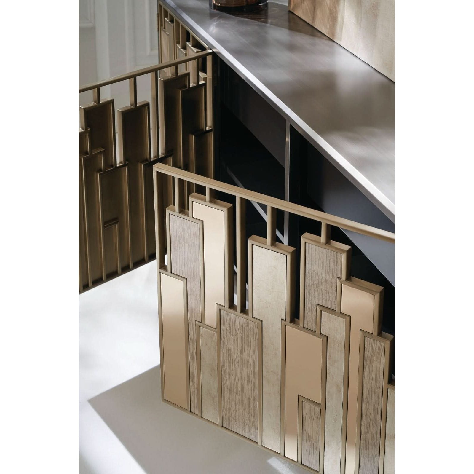 Caracole Midtown TV Cabinet   Nicholas John Interiors