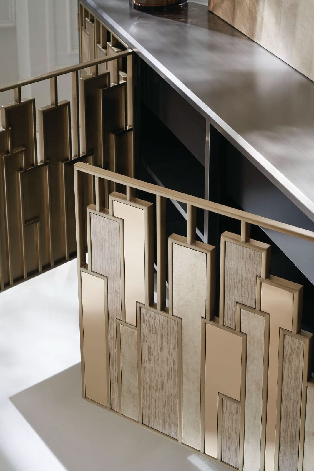 Caracole Midtown TV Cabinet   Nicholas John Interiors