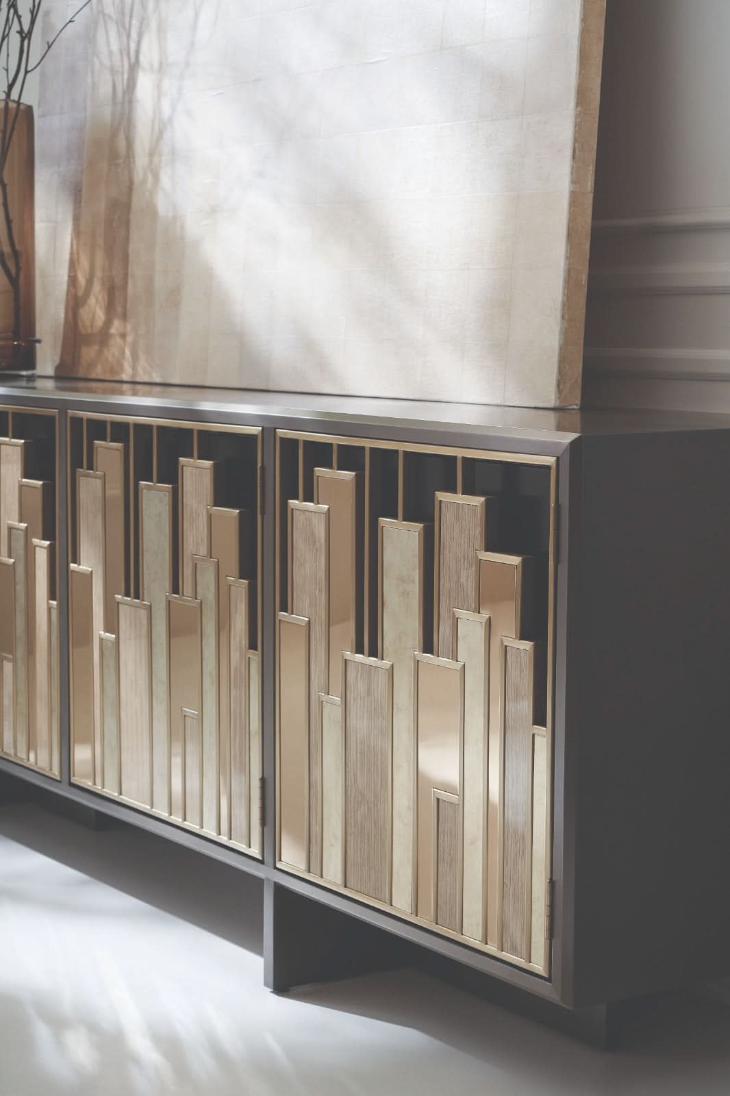 Caracole Midtown TV Cabinet   Nicholas John Interiors