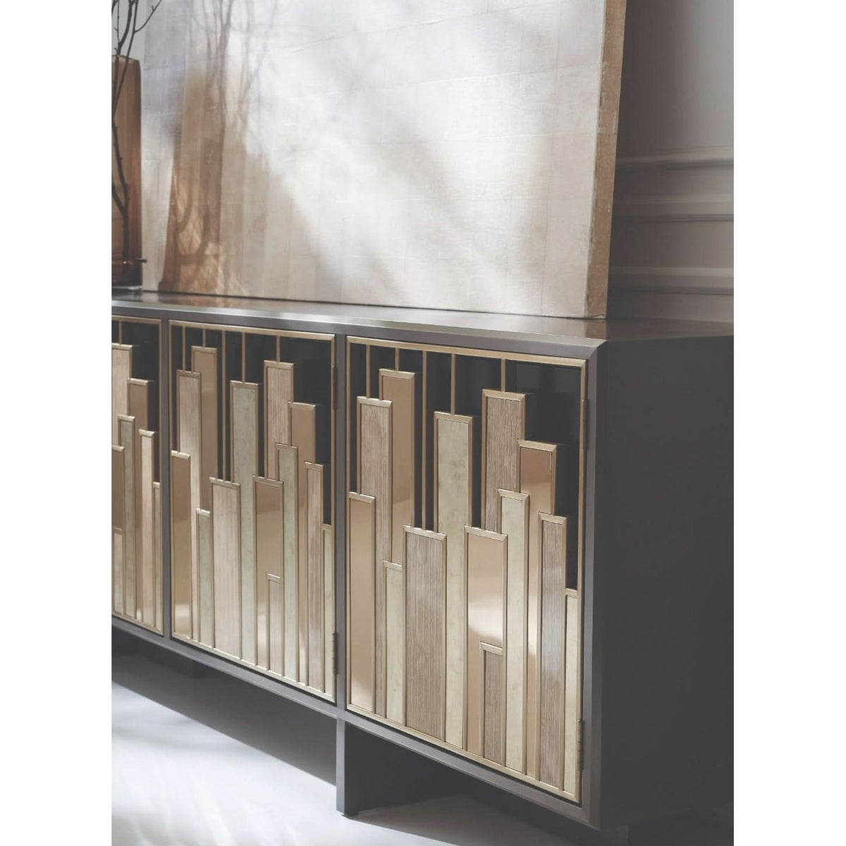 Caracole Midtown TV Cabinet   Nicholas John Interiors