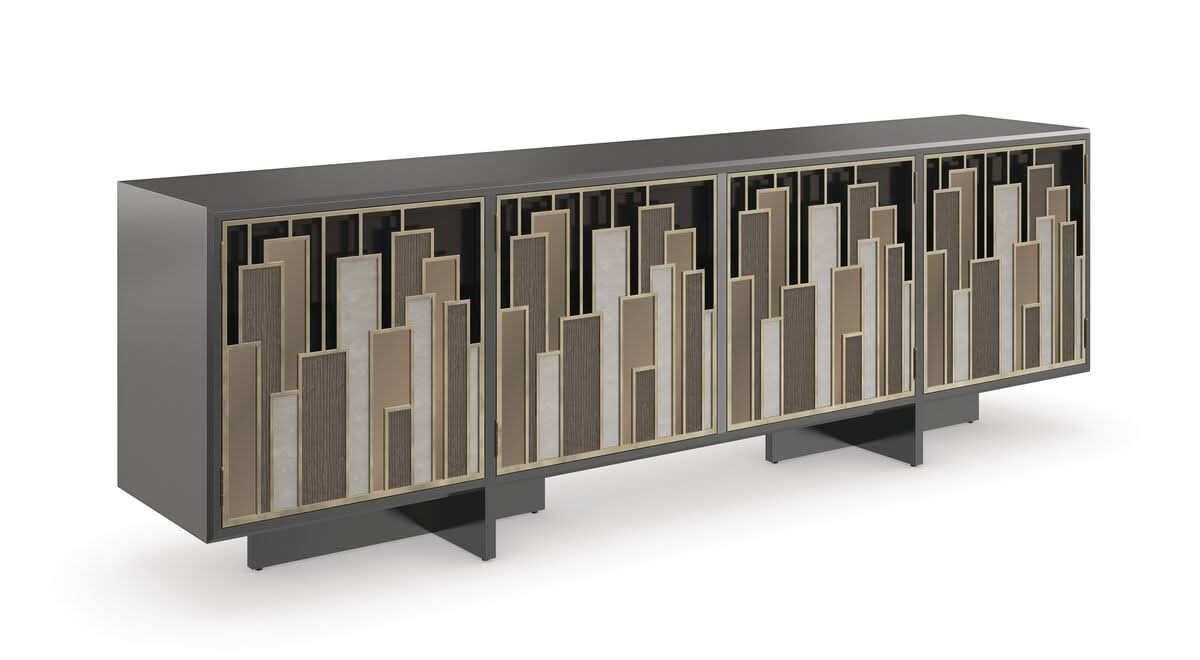 Caracole Midtown TV Cabinet   Nicholas John Interiors