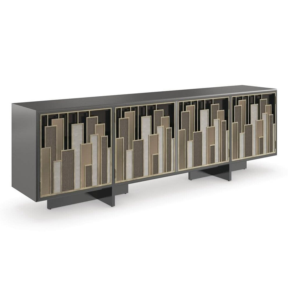 Caracole Midtown TV Cabinet   Nicholas John Interiors