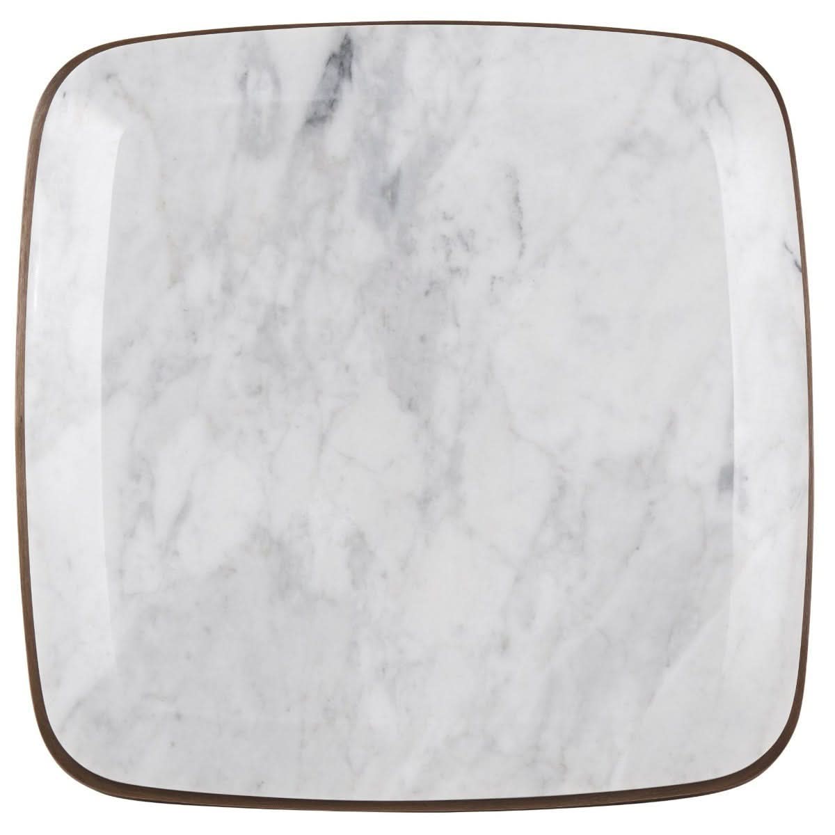 Theodore Alexander Table Converge Marble Accent in Caribbean Cask   Nicholas John Interiors