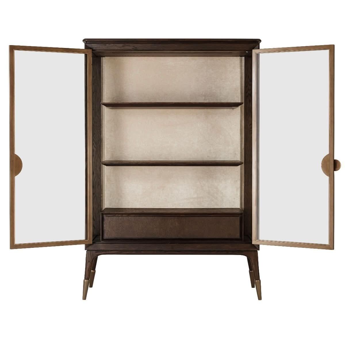 Theodore Alexander Display Cabinet Admire   Nicholas John Interiors
