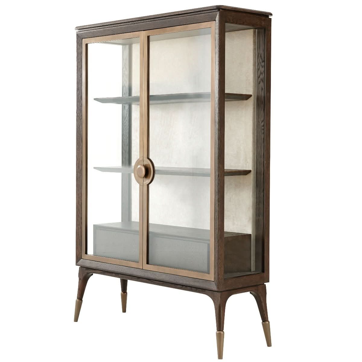 Theodore Alexander Display Cabinet Admire   Nicholas John Interiors