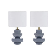 Mindy Brownes Safio Set of 2 Lamps in Grey