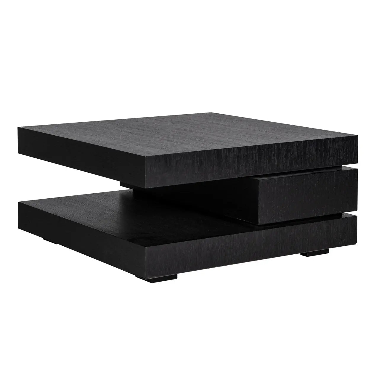 Salontafel Oakura black 90x90   Nicholas John Interiors