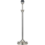 Salvatore Antique Silver Metal Table Lamp Base   Nicholas John Interiors