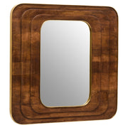Sangra Mango Wood Carved Wall Mirror  Nicholas John Interiors