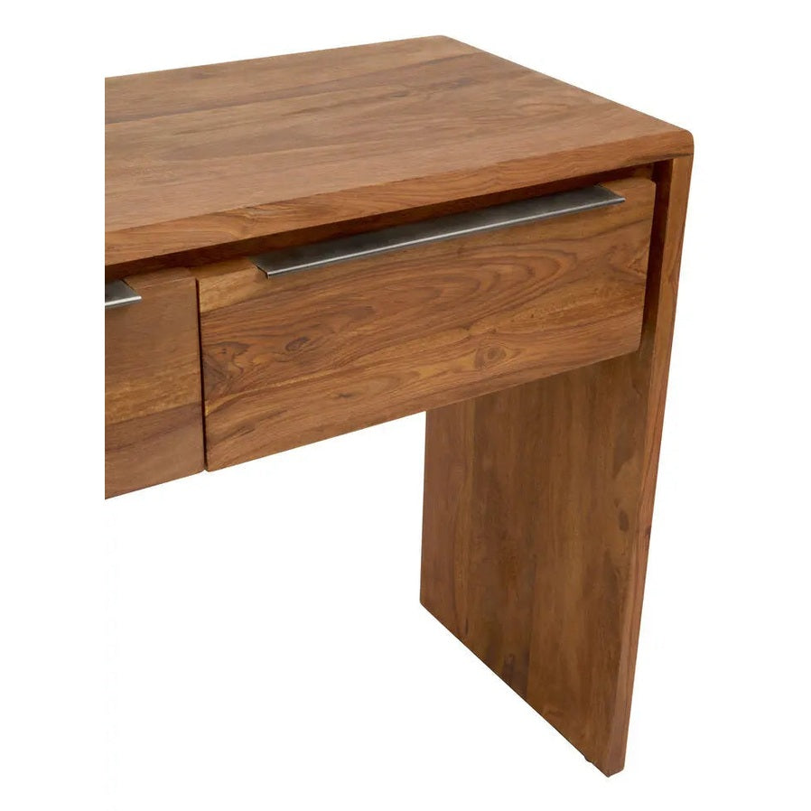 Sarahi Two Door Sheesham And Acacia Console Table   Nicholas John Interiors